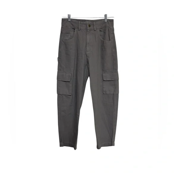 MATE The Label Organic Cotton Utility Cargo Gorpcore Industrial Chic Pants - Picture 2 of 9